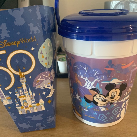 Disney Kitchen Disneys 5th Anniversary Popcorn Bucket Poshmark